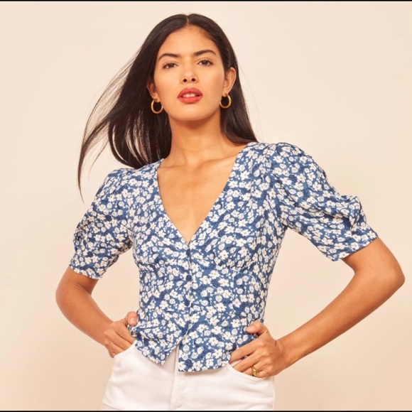 Reformation Tops - Reformation Madeline Top